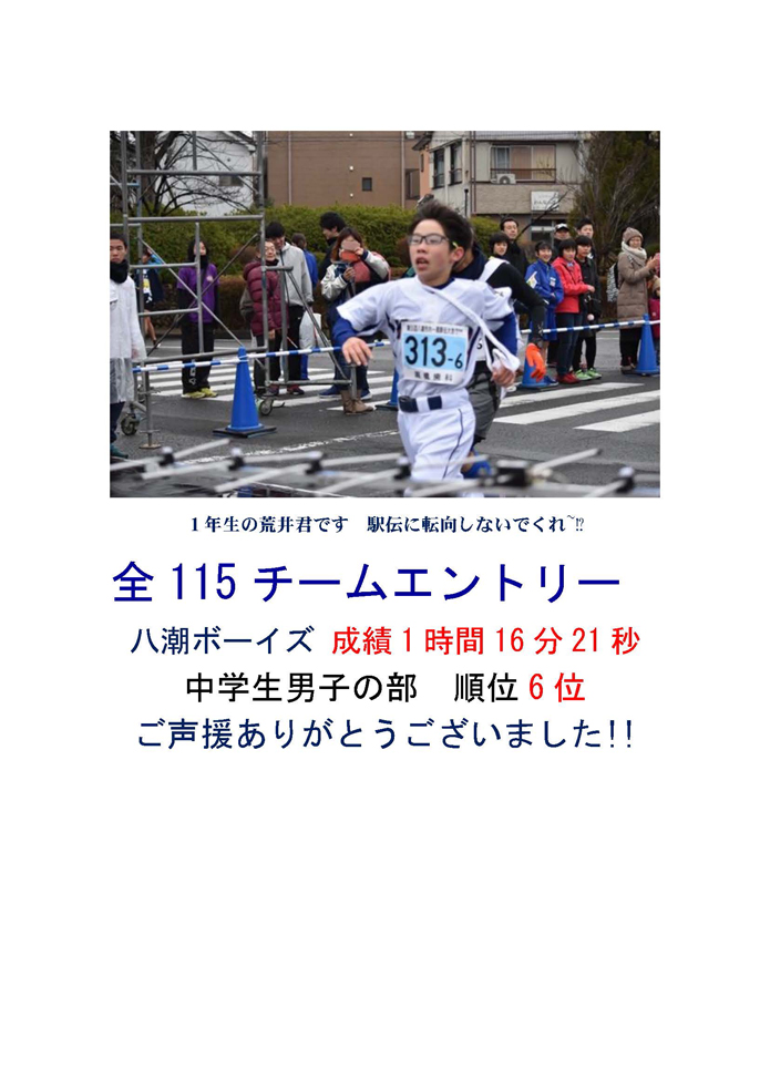  R2駅伝大会